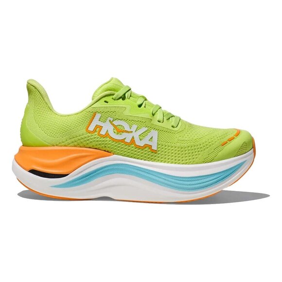 Hoka One One Skyward X Green / Orange Running Shoes - 11D - Picture 6 of 13